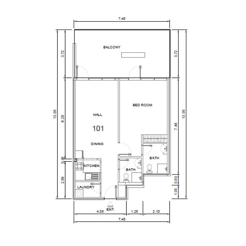 Apartment floor plan