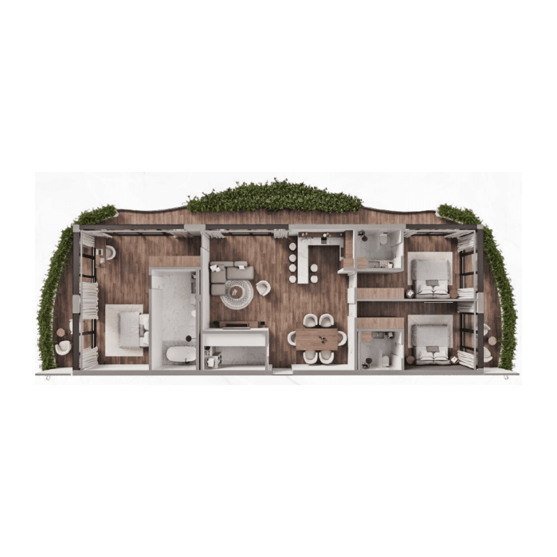 Apartment floor plan