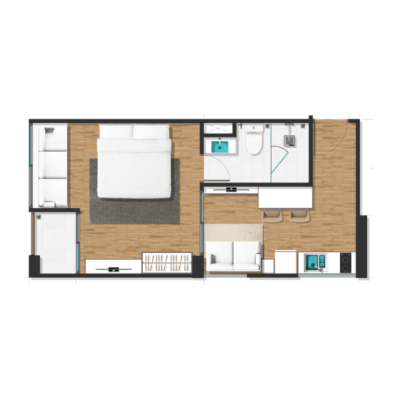 Apartment floor plan