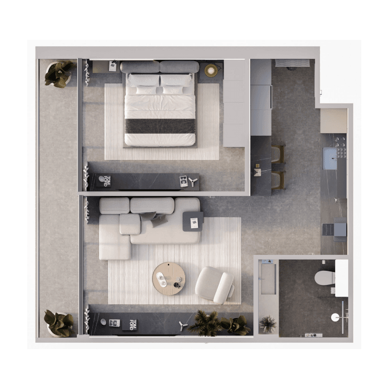 Apartment floor plan