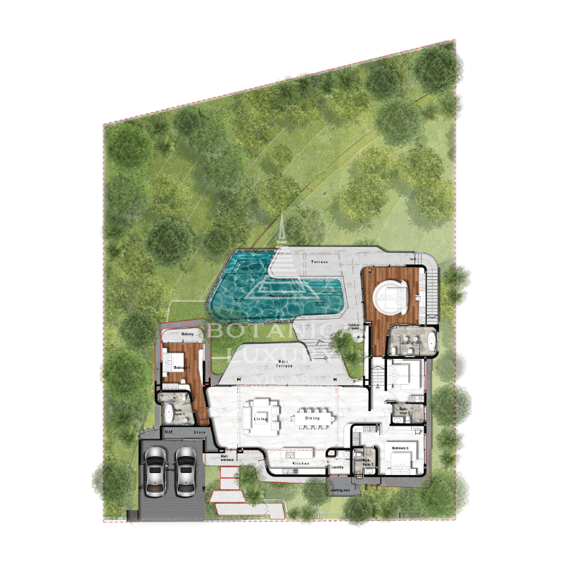 Apartment floor plan