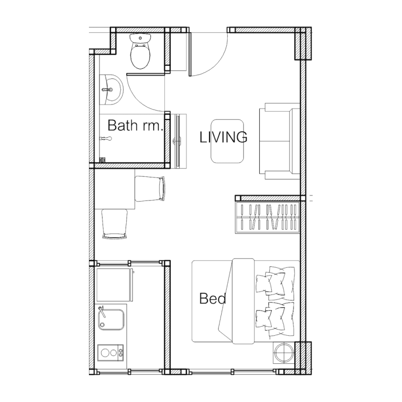 Apartment floor plan