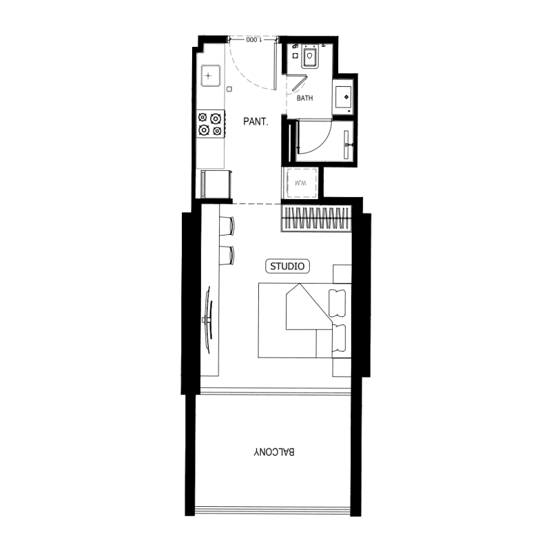 Apartment floor plan
