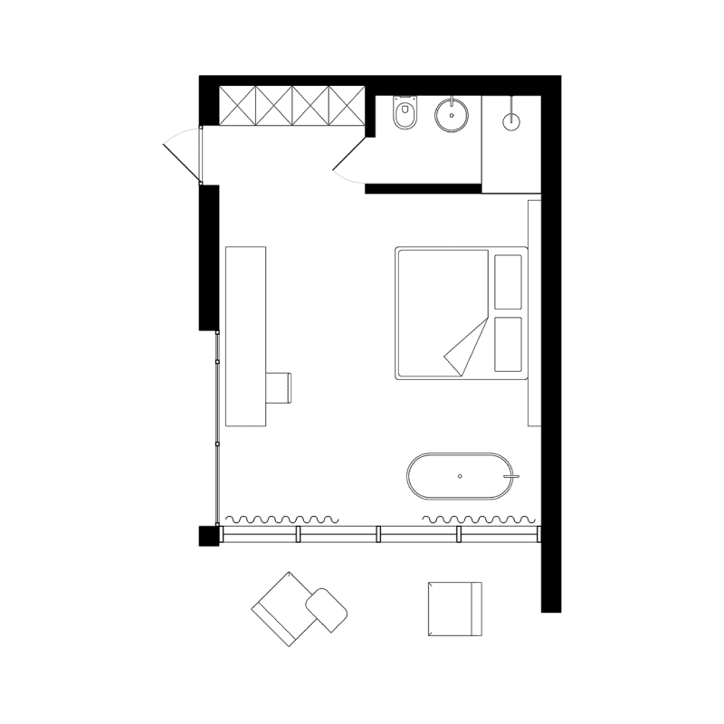 Apartment floor plan