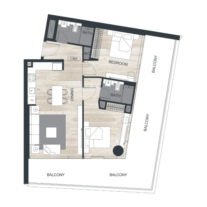 Apartment floor plan