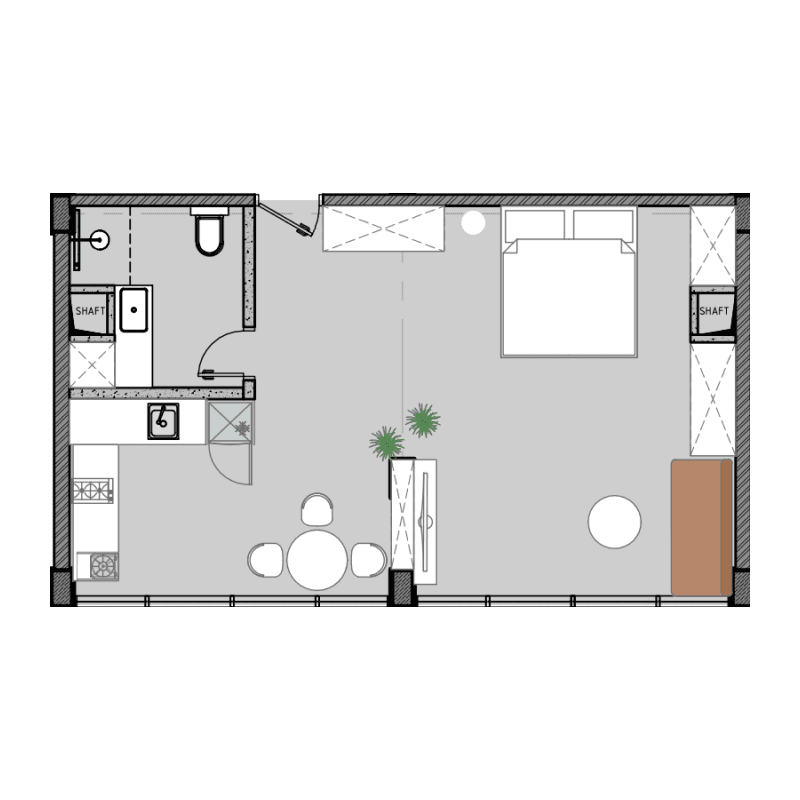 Apartment floor plan
