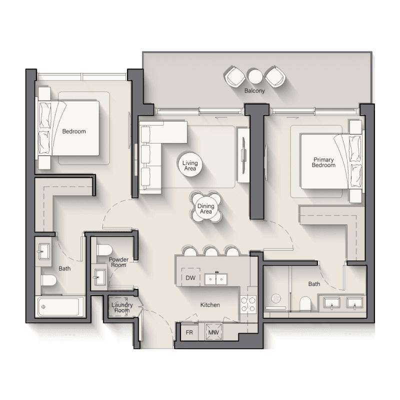 Apartment floor plan