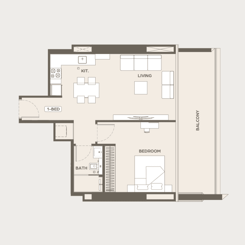 Apartment floor plan