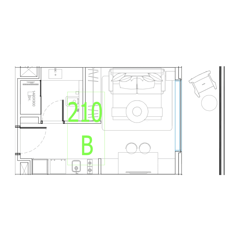 Apartment floor plan