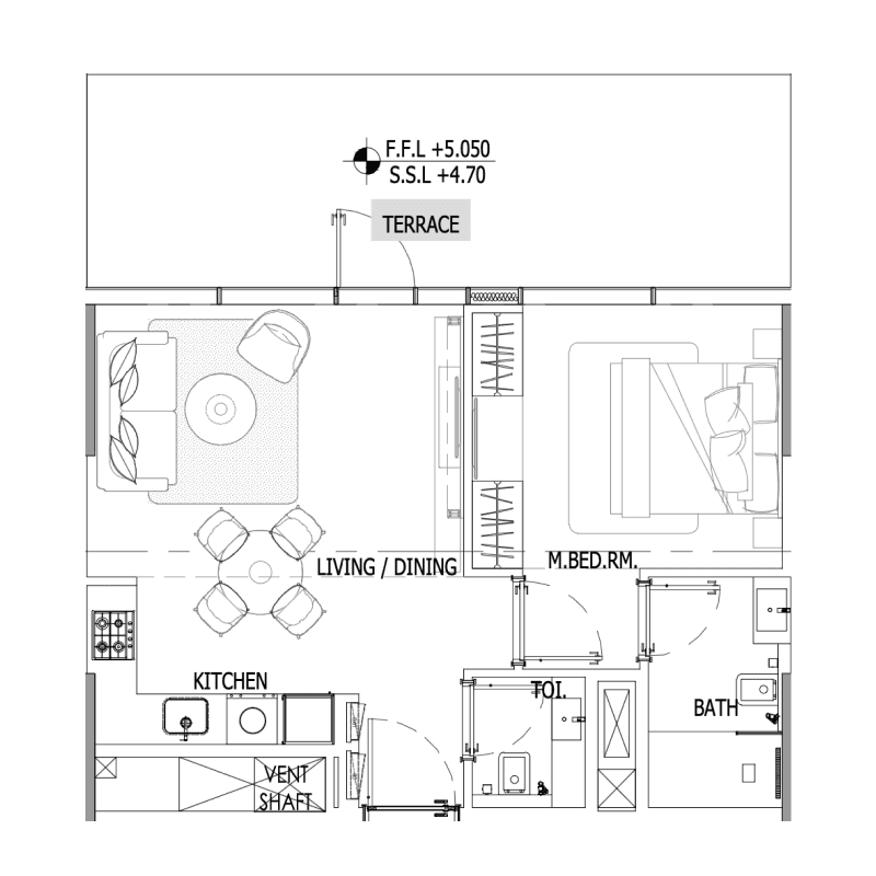 Apartment floor plan