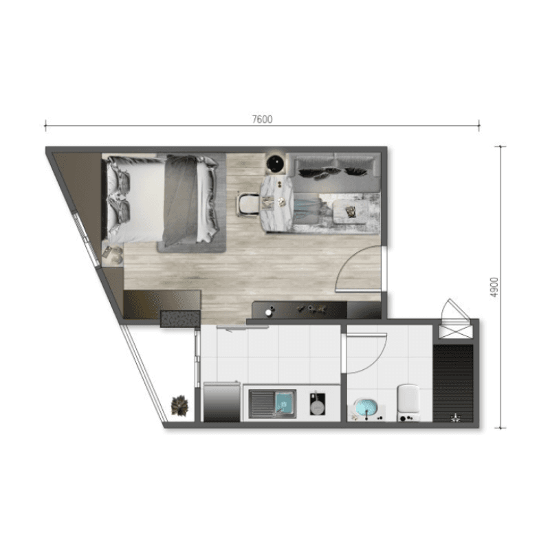 Apartment floor plan