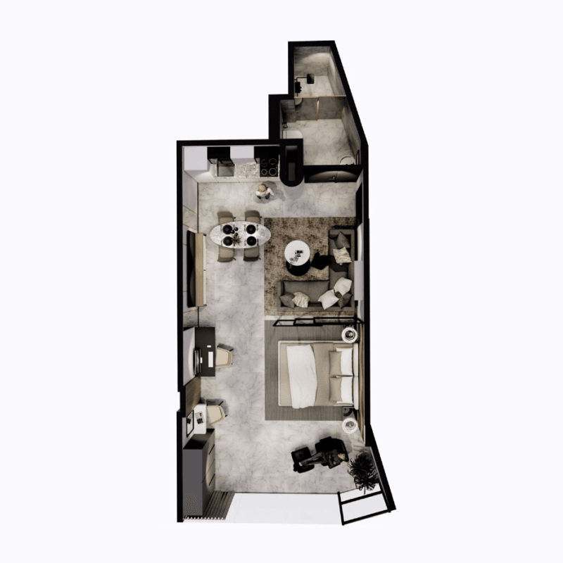 Apartment floor plan