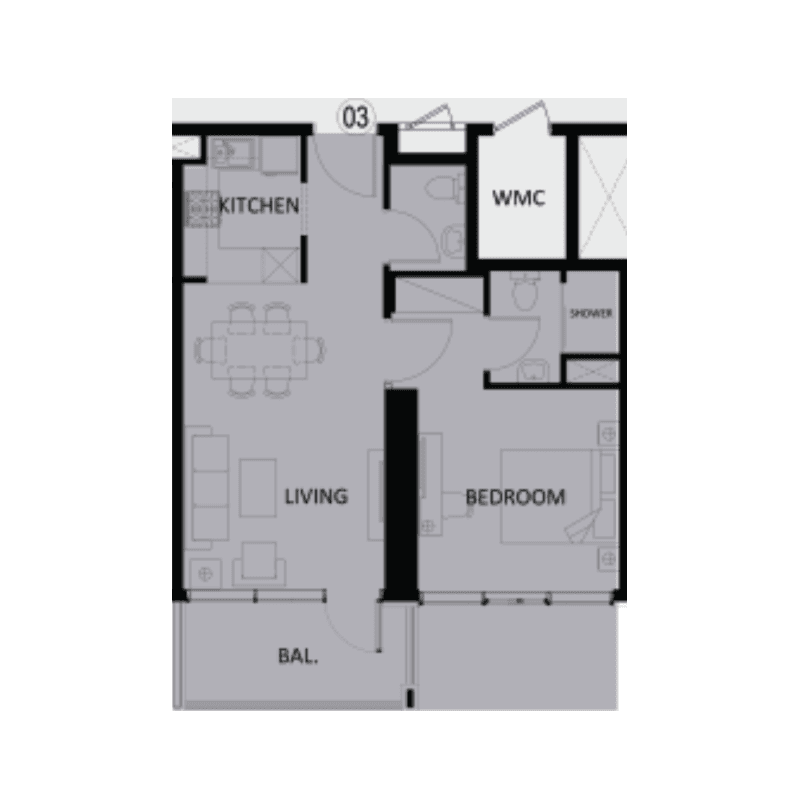 Apartment floor plan
