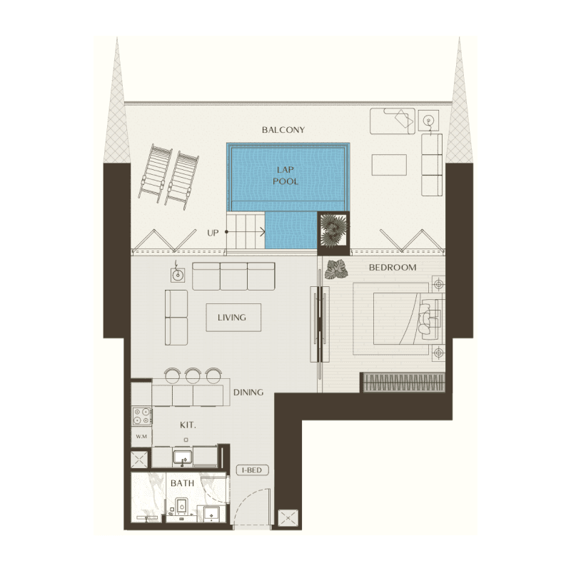 Apartment floor plan