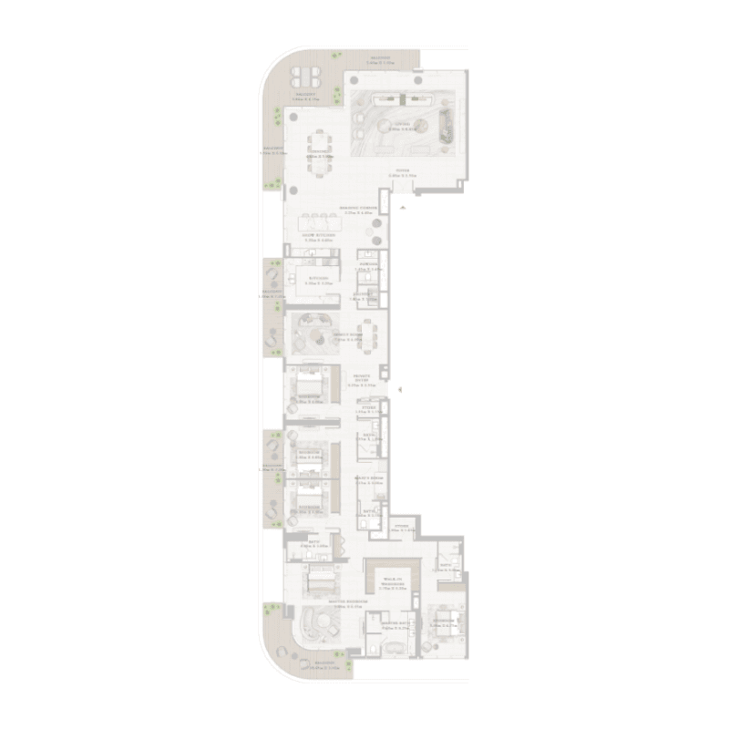 Apartment floor plan