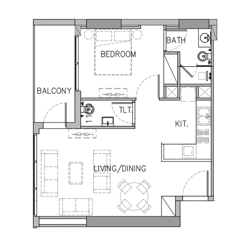 Apartment floor plan