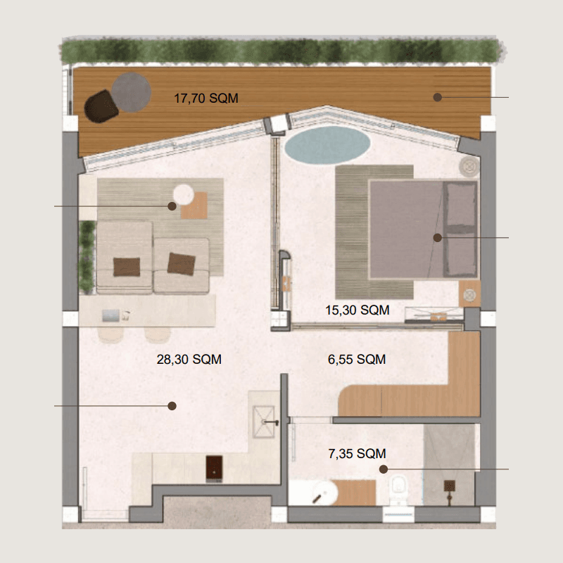 Apartment floor plan