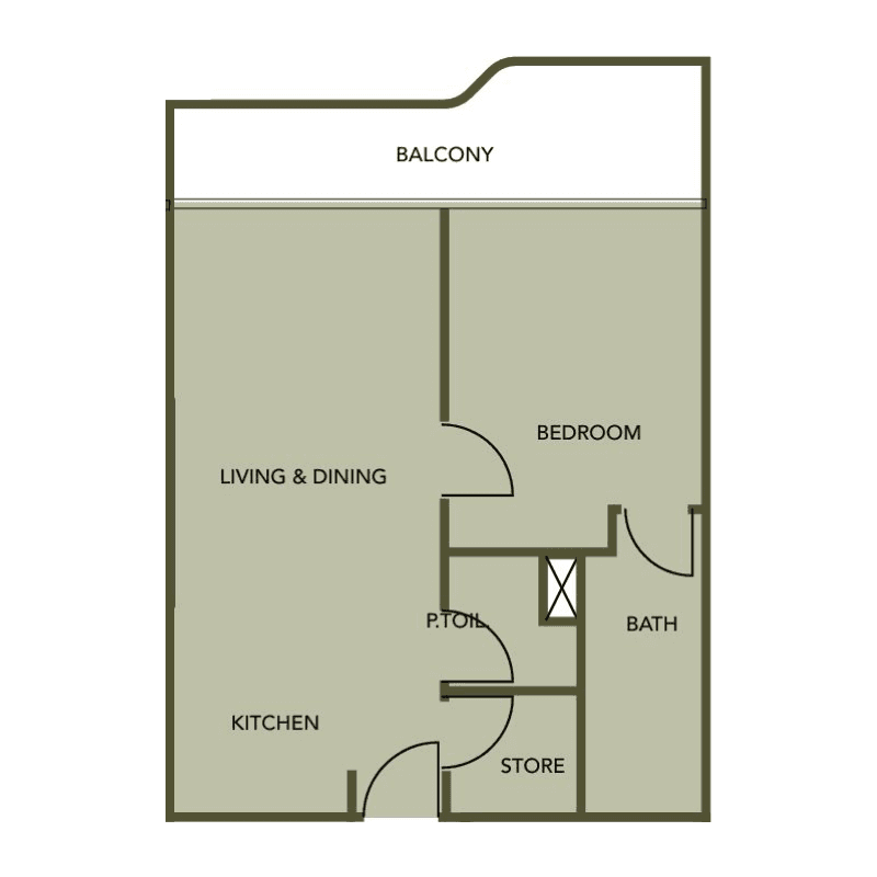 Apartment floor plan