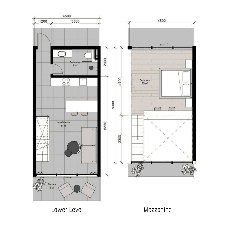Apartment floor plan