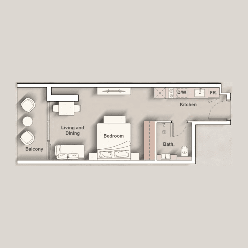 Apartment floor plan