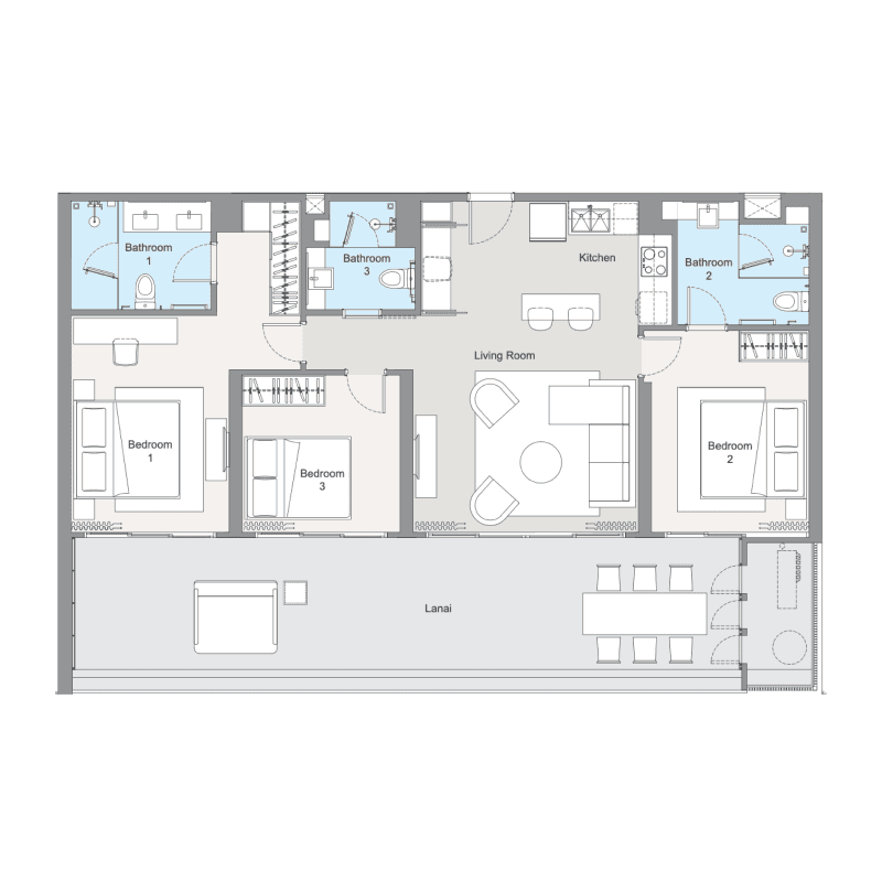 Apartment floor plan