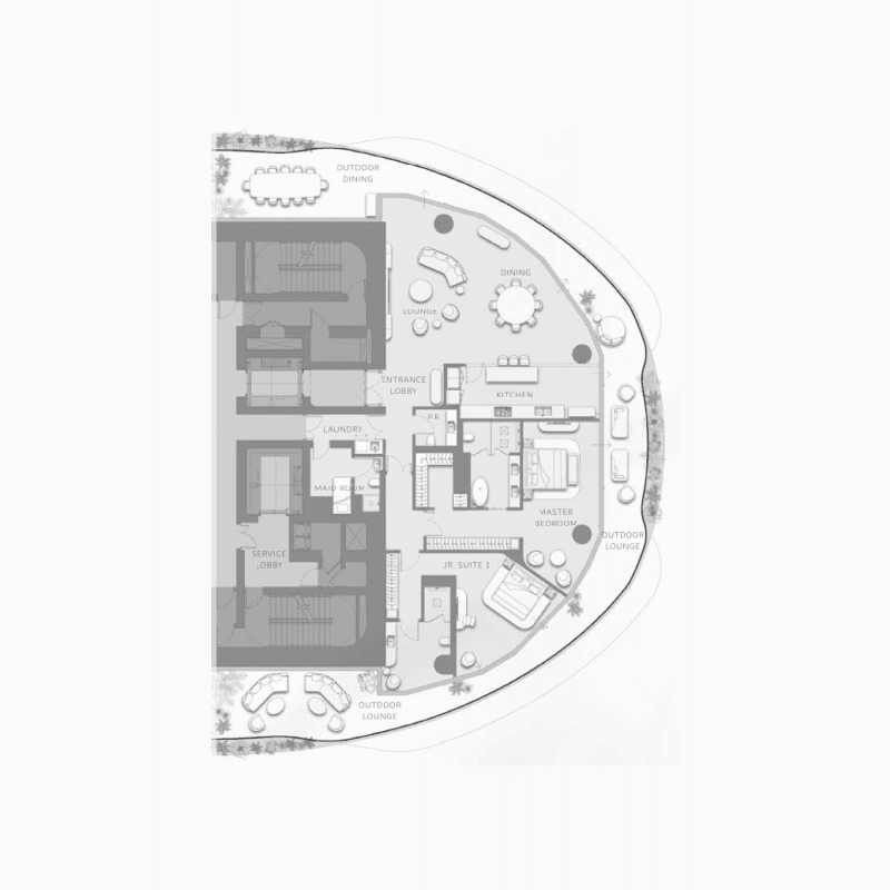 Apartment floor plan