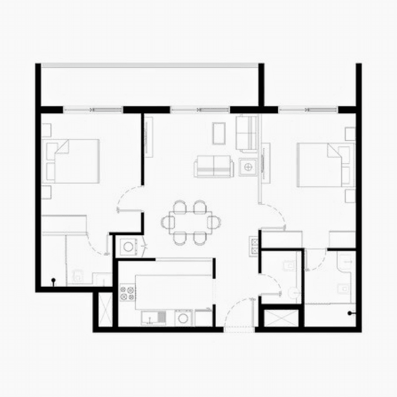 Apartment floor plan