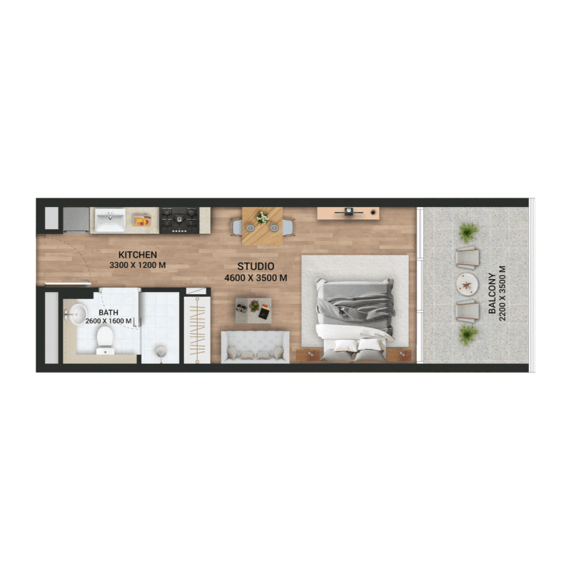 Apartment floor plan