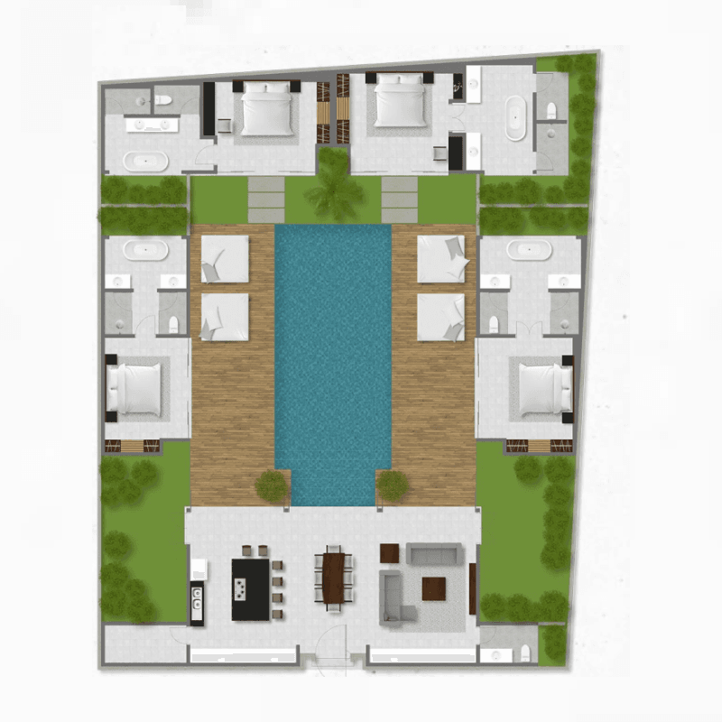 Apartment floor plan