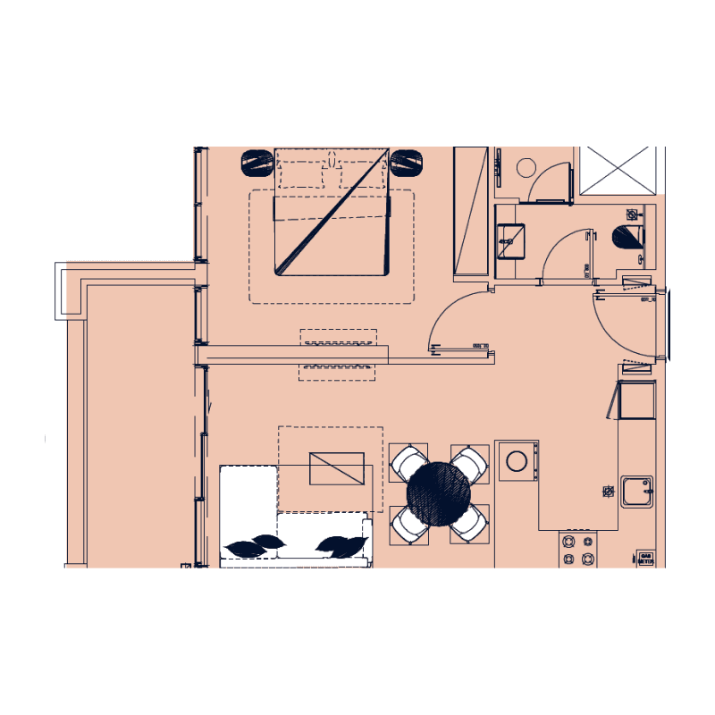 Apartment floor plan