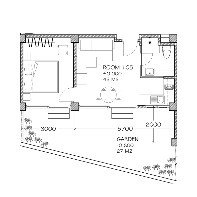 Apartment floor plan