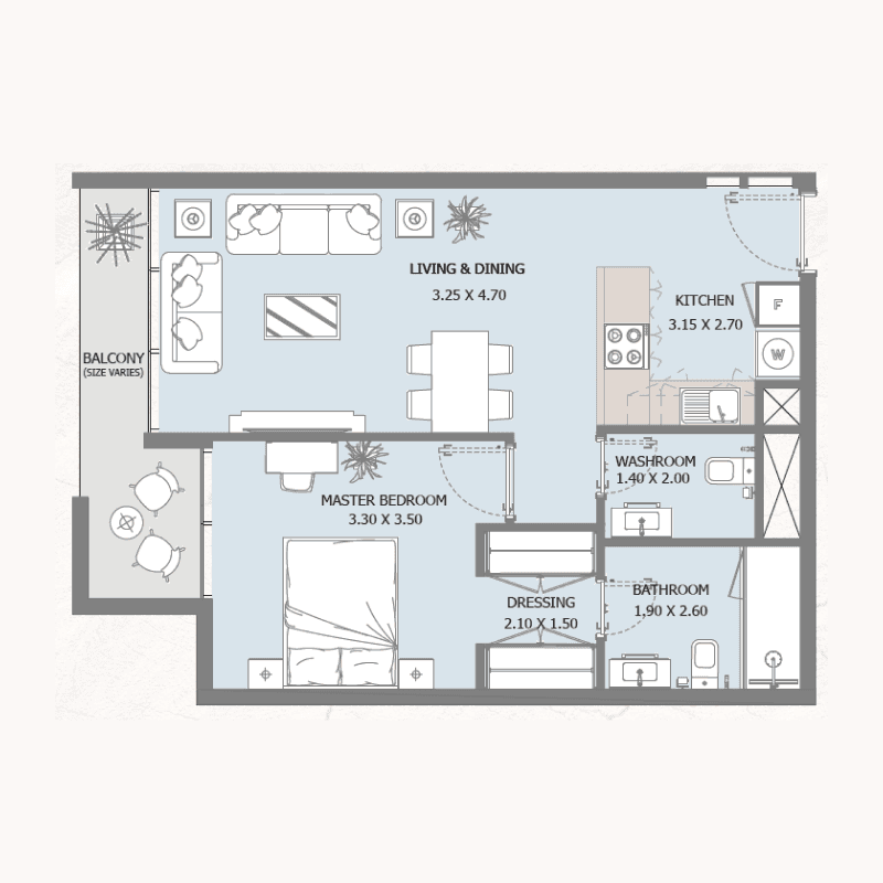 Apartment floor plan