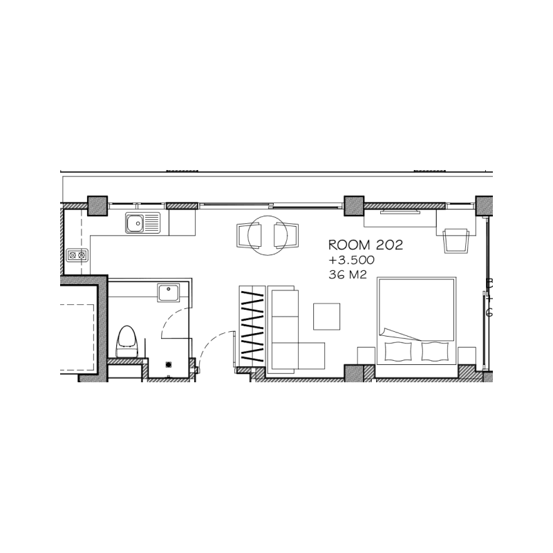 Apartment floor plan