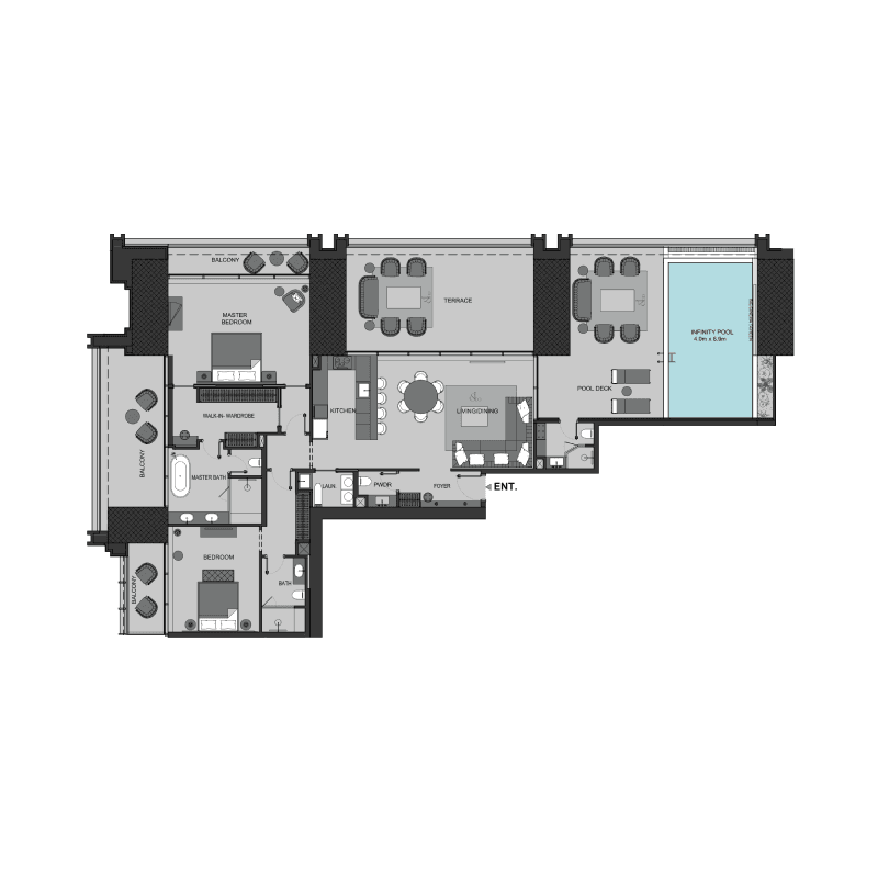 Apartment floor plan