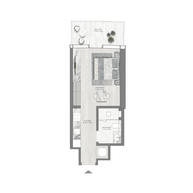 Apartment floor plan