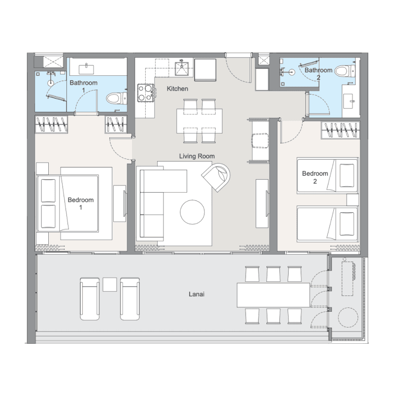 Apartment floor plan