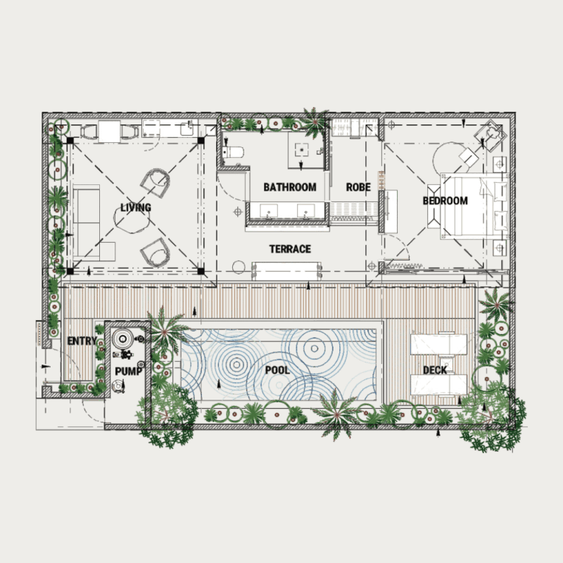 Apartment floor plan