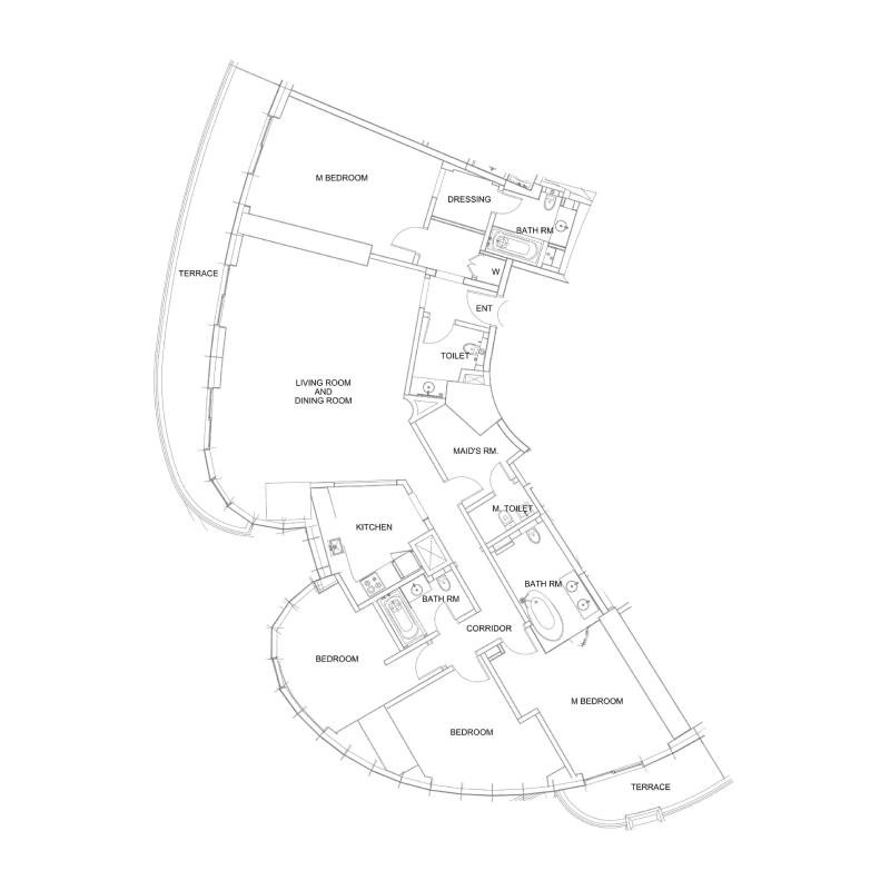 Apartment floor plan