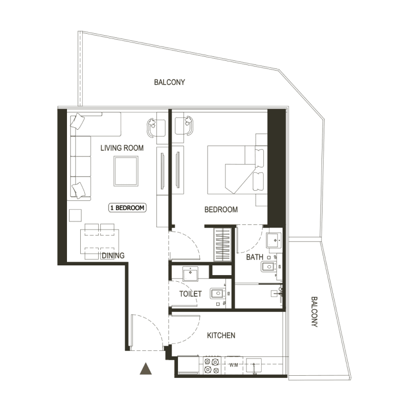 Apartment floor plan