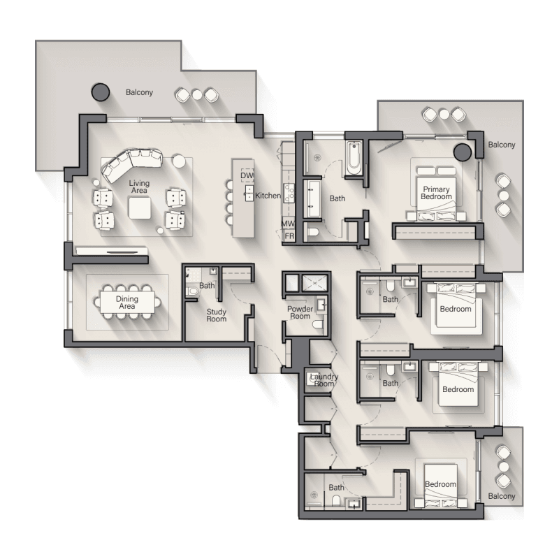 Apartment floor plan