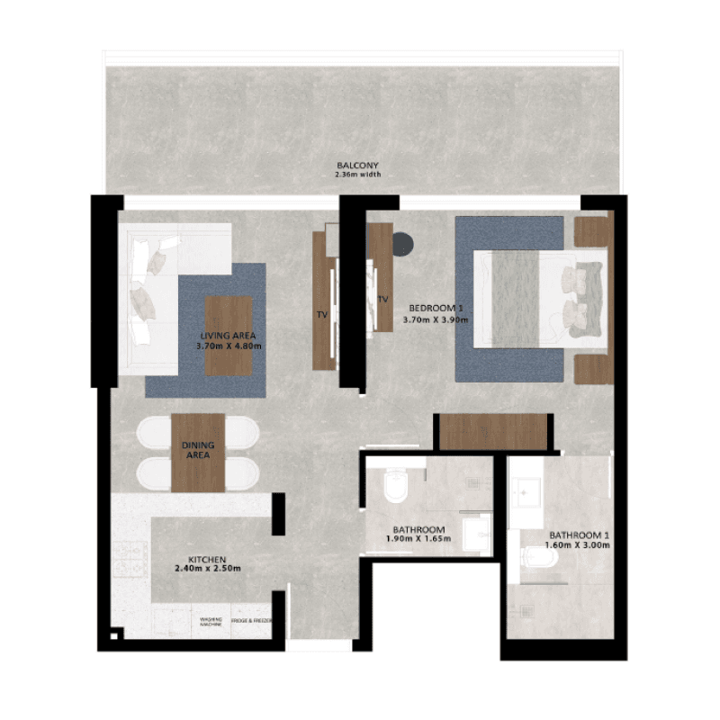Apartment floor plan
