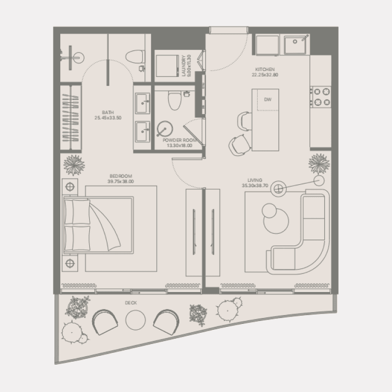Apartment floor plan