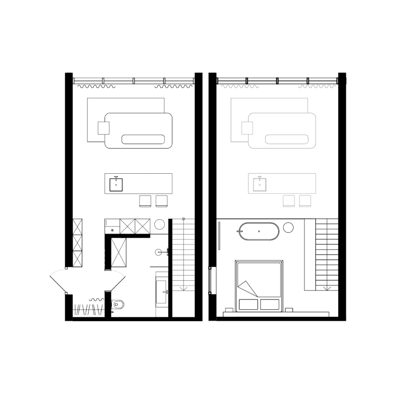 Apartment floor plan