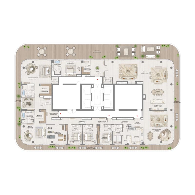 Apartment floor plan