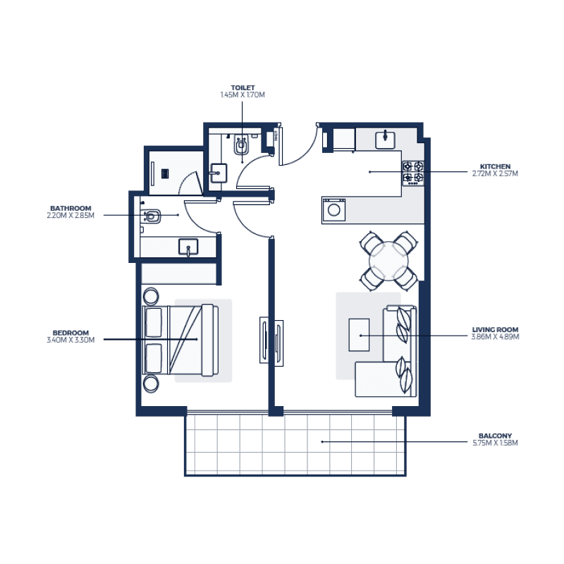 Apartment floor plan