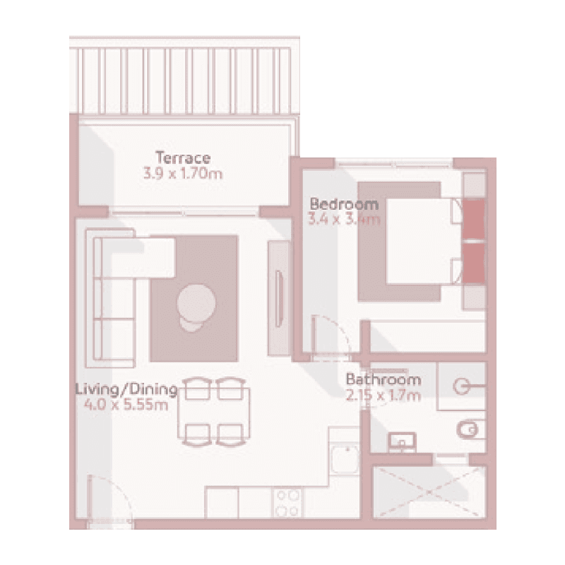 Apartment floor plan