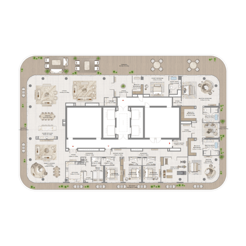 Apartment floor plan