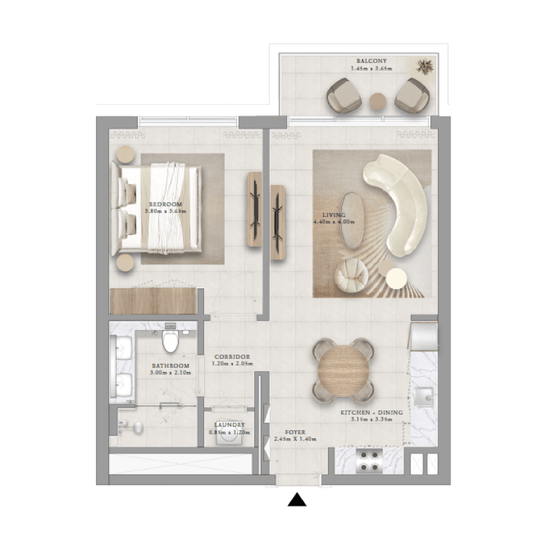 Apartment floor plan