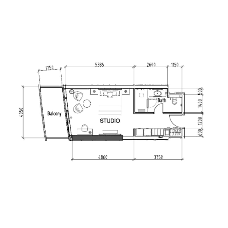Apartment floor plan
