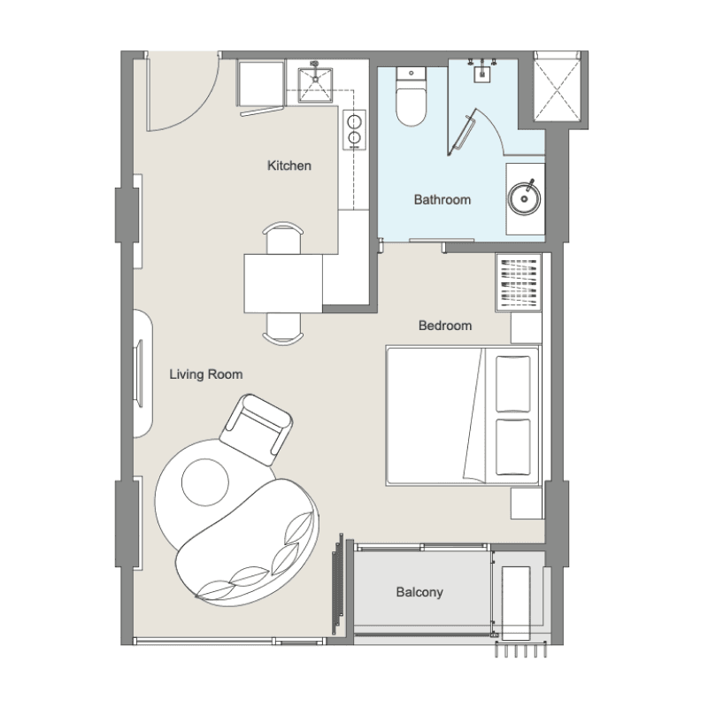 Apartment floor plan